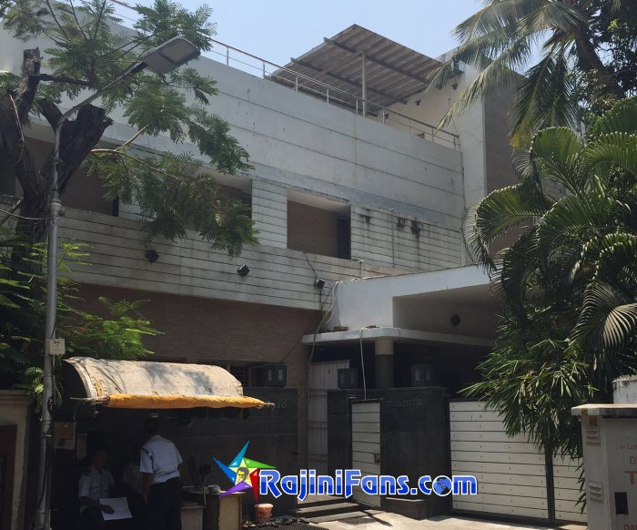 Rajinikanth Poes Garden house side view exterior
